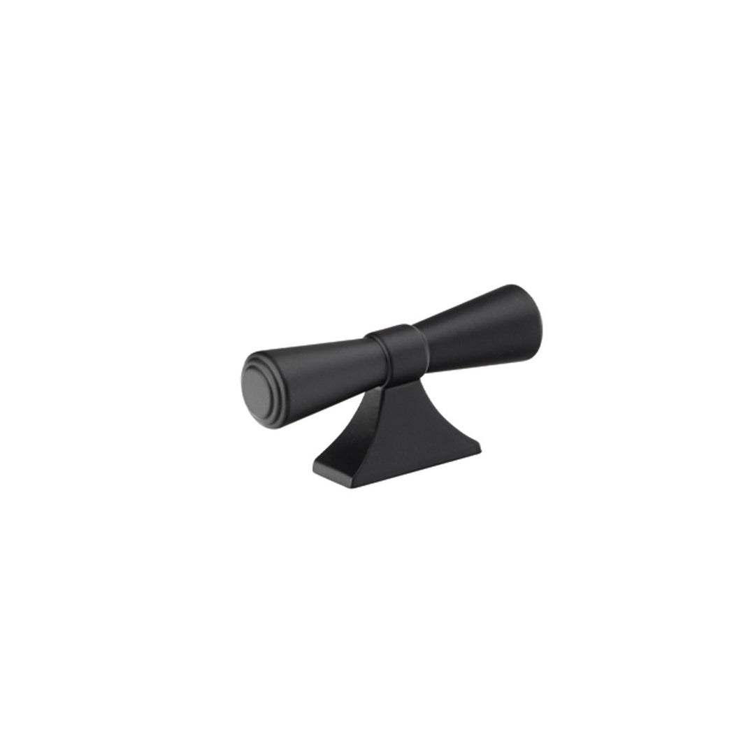 Pembrey T Knob Matt Black 82mm