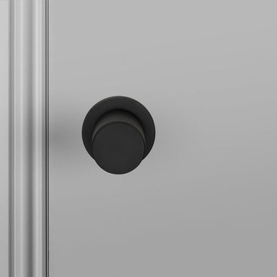 Door Knob / Linear / Welders Black