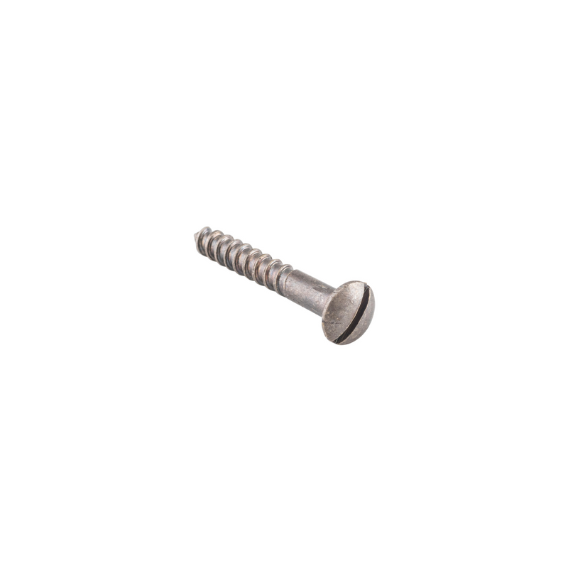 Screw - Domed Head Rumbled Nickel 6g x 25mm (50 pack)