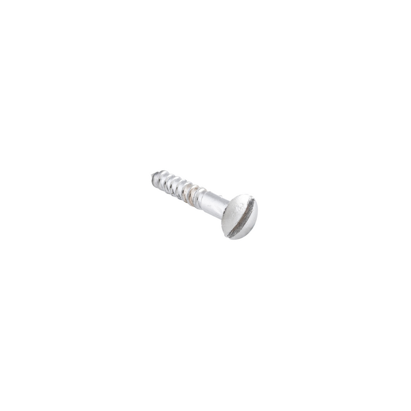 Screw - Domed Head Satin Chrome 5g x 19mm (50 pack)