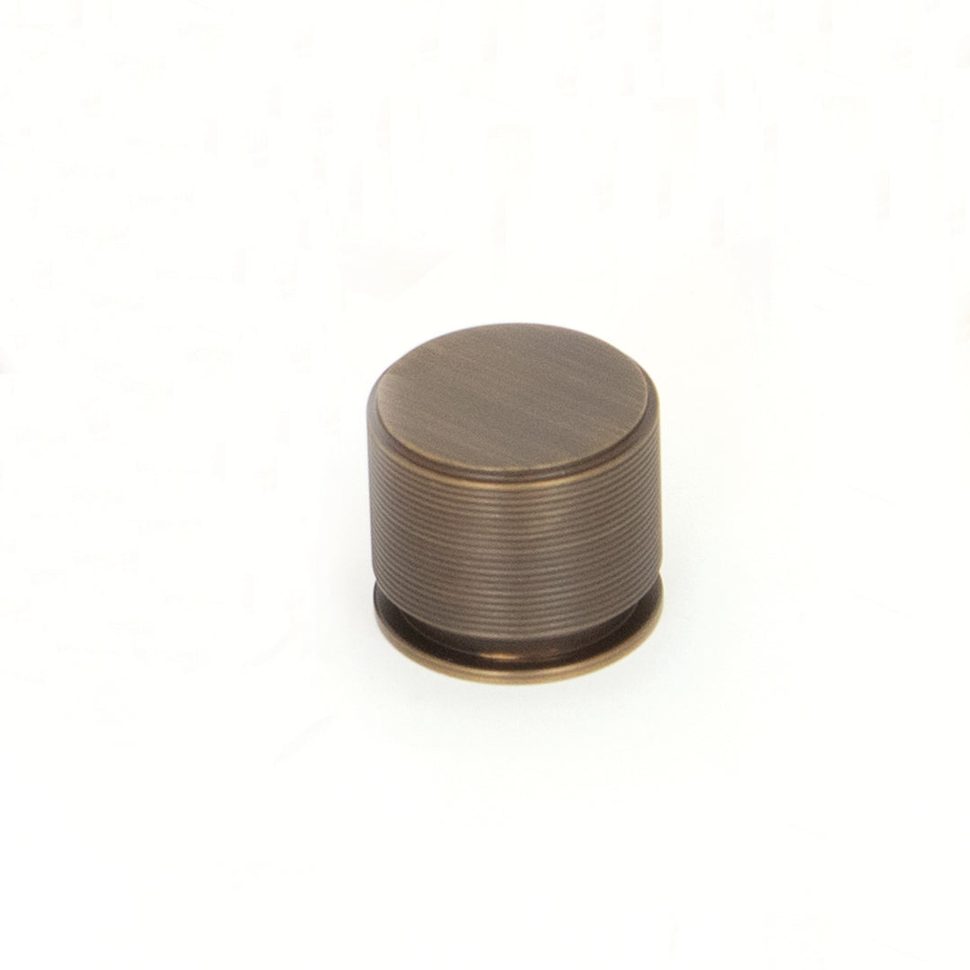 Sussex Solid Brass Lined Knob Bronze 35mm