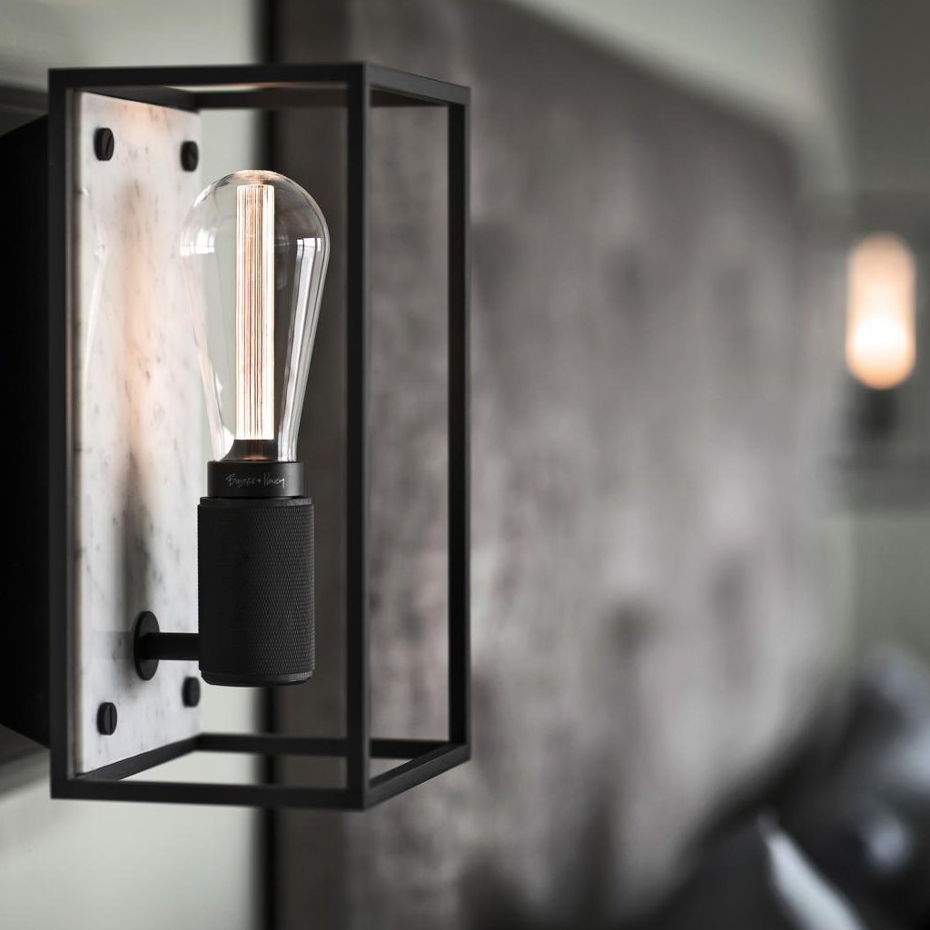 Caged Wall / Medium / White Marble