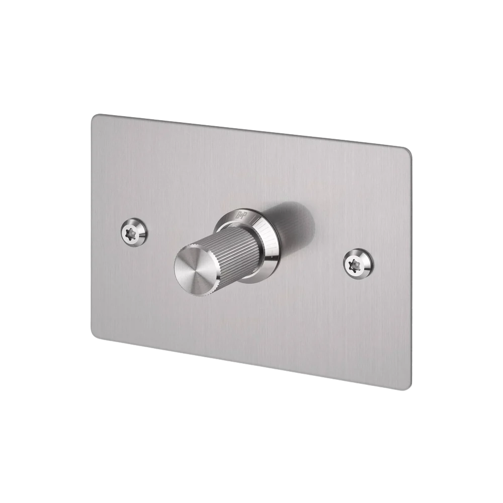 1G Dimmer / Horizontal / 100W / Linear / Steel