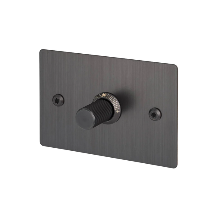 1G Dimmer / Horizontal / 250W Retractive / Linear / Smoked Bronze