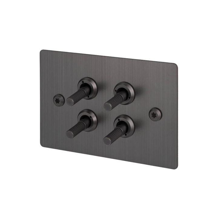 4G Toggle / Horizontal / 2-Way / Linear / Smoked Bronze