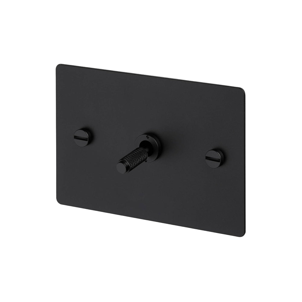 1G Toggle / Horizontal / Retractive / Cross / Black