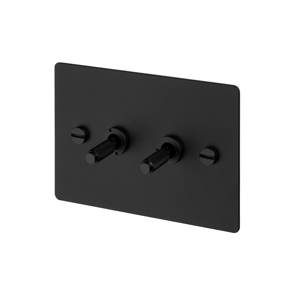 2G Toggle / Horizontal / 2-Way / Cross / Black