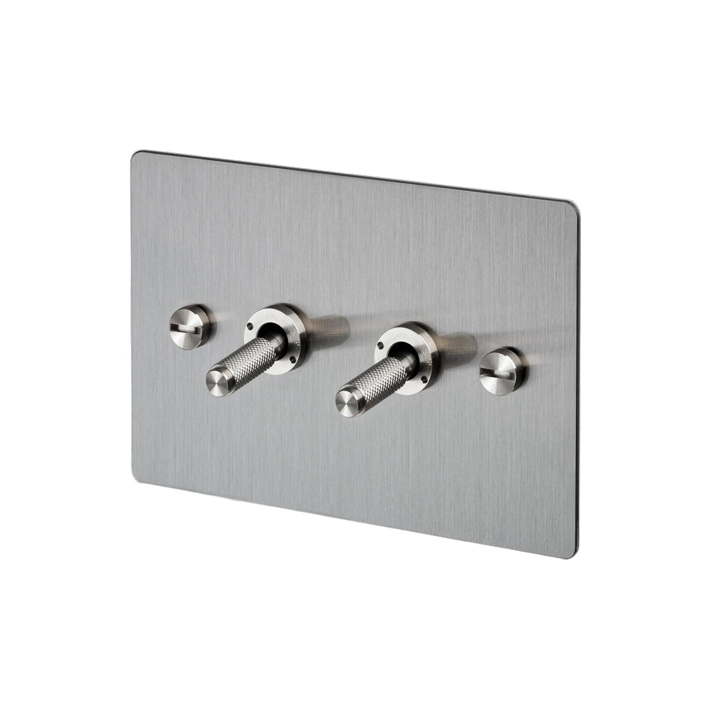 2G Toggle / Horizontal / 2-Way / Cross / Steel
