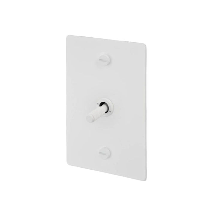 1G Toggle / Vertical / 3-Way / Cross / White