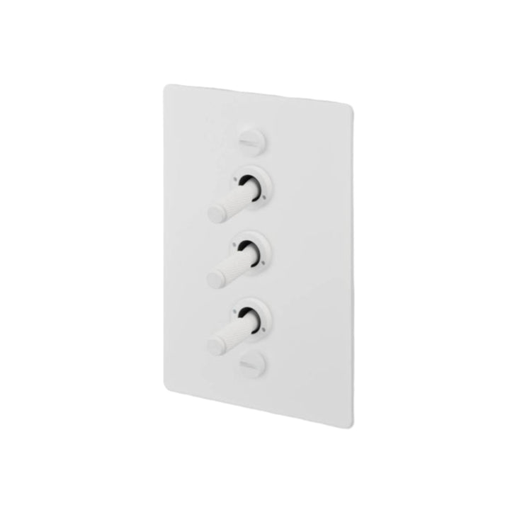 3G Toggle / Vertical / 2-Way / Cross / White