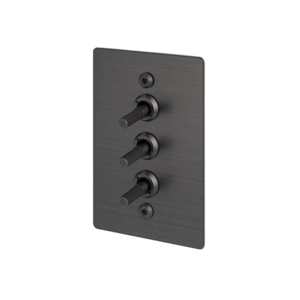3G Toggle / Vertical / 2-Way / Linear / Smoked Bronze