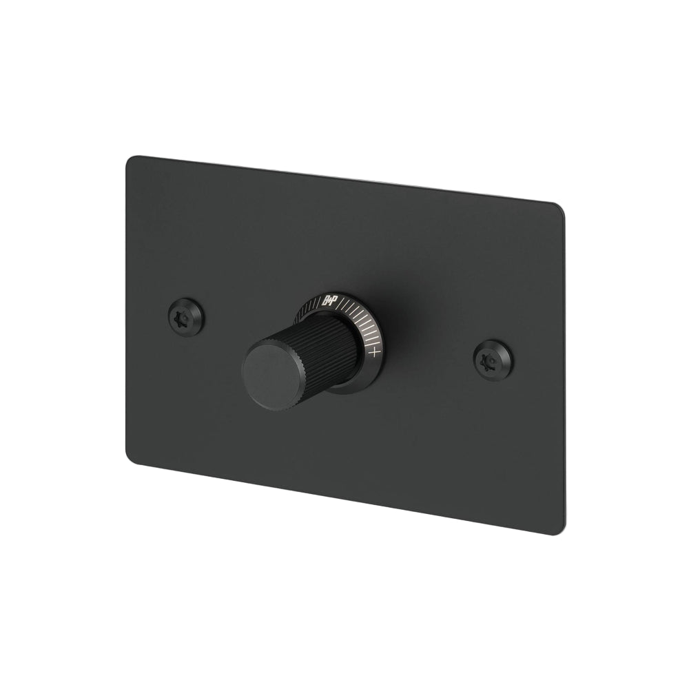 1G Dimmer / Horizontal / 100W / Linear / Black
