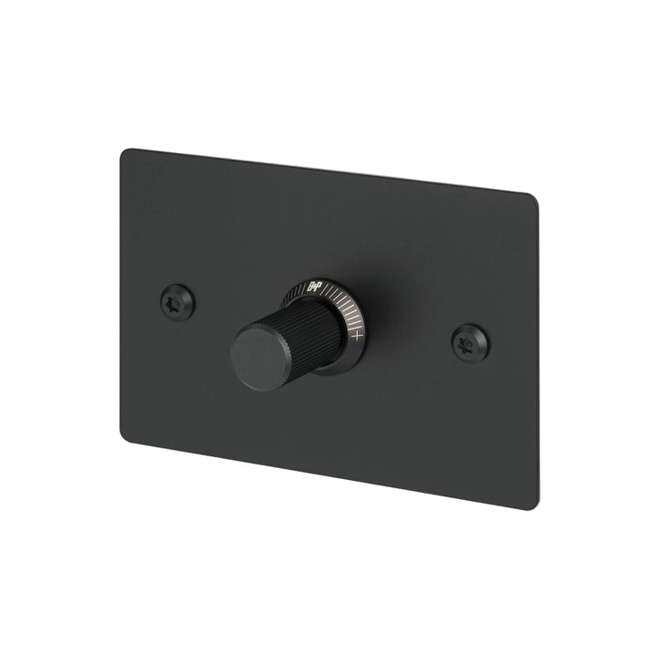 1G Dimmer / Horizontal / 100W / Linear / Black
