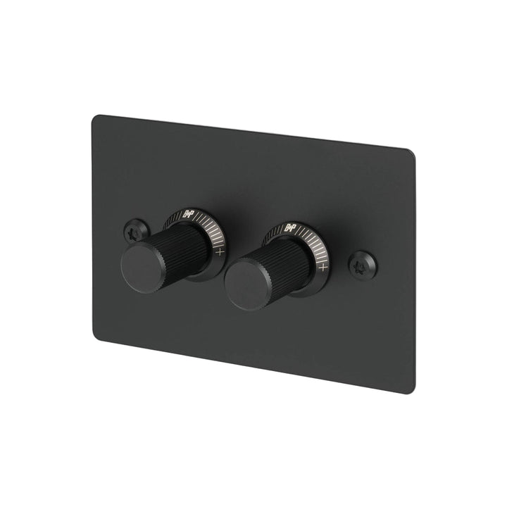 2G Dimmer / Horizontal / 100W / Linear / Black