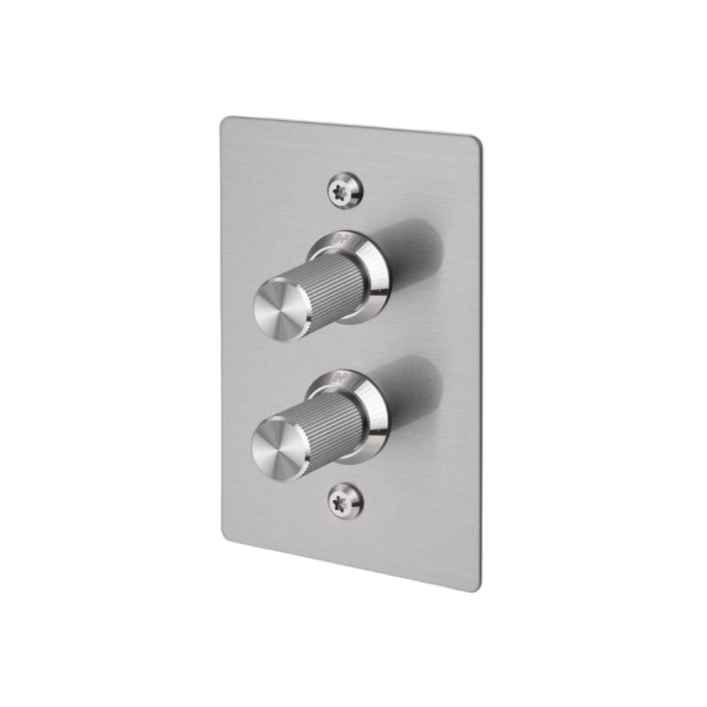 2G Dimmer / Vertical / 100W / Linear / Steel