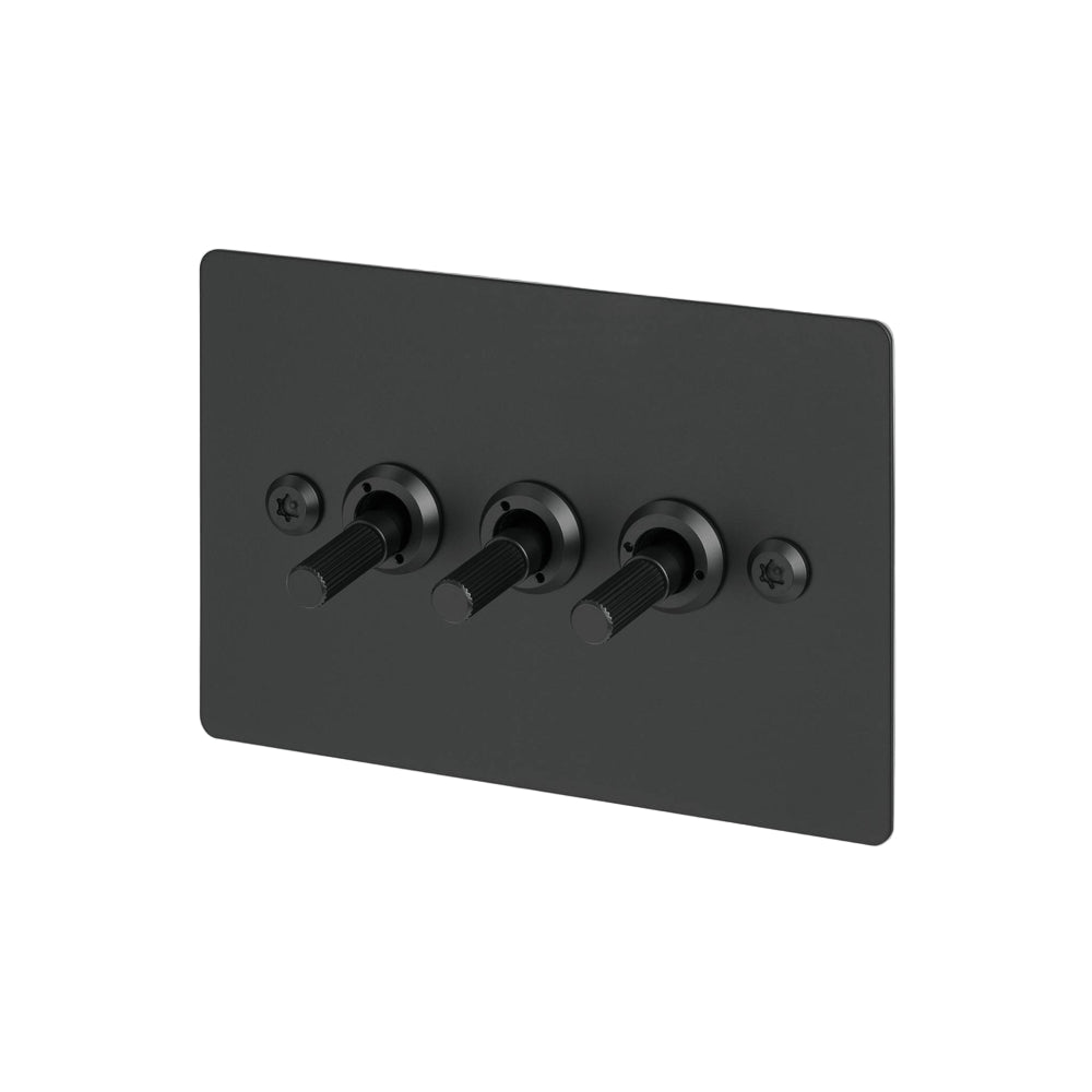 3G Toggle / Horizontal / 2-Way / Linear / Black