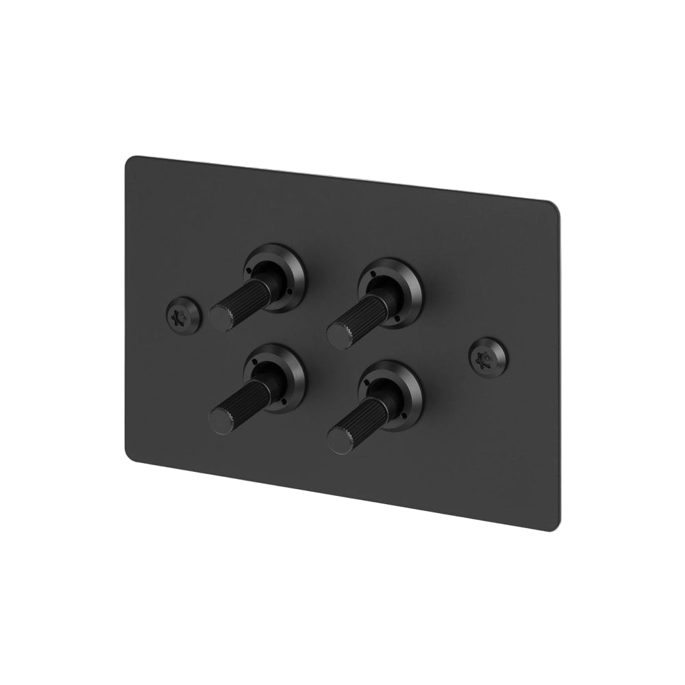 4G Toggle / Horizontal / 2-Way / Linear / Black