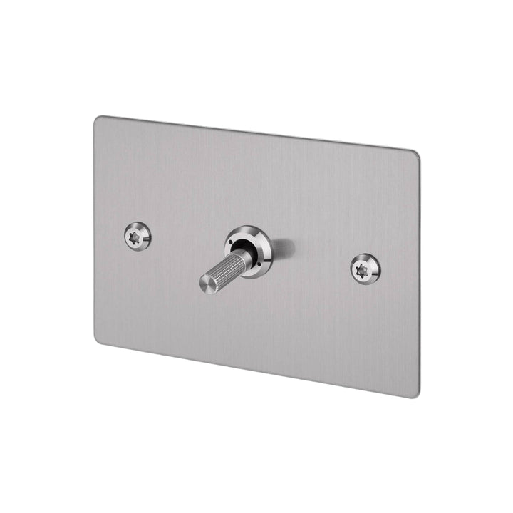 1G Toggle / Horizontal / 3-Way / Linear / Steel