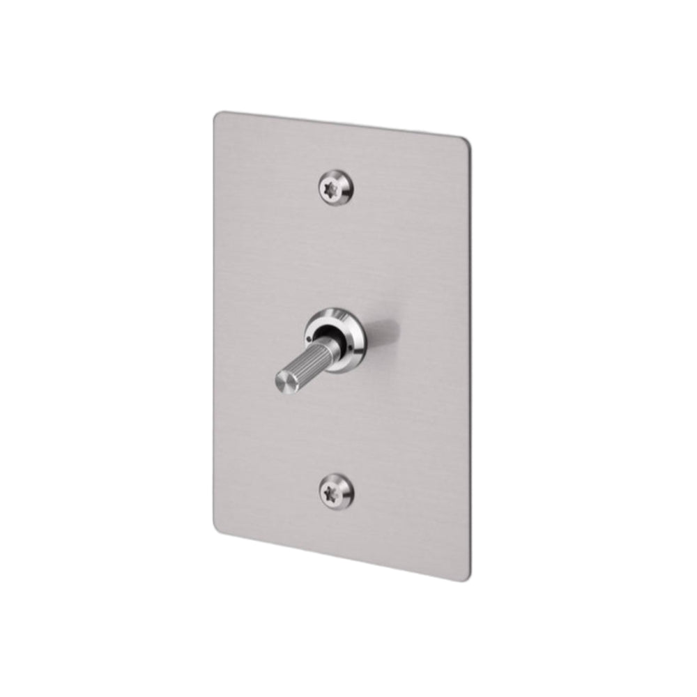 1G Toggle / Vertical / 3-Way / Linear / Steel