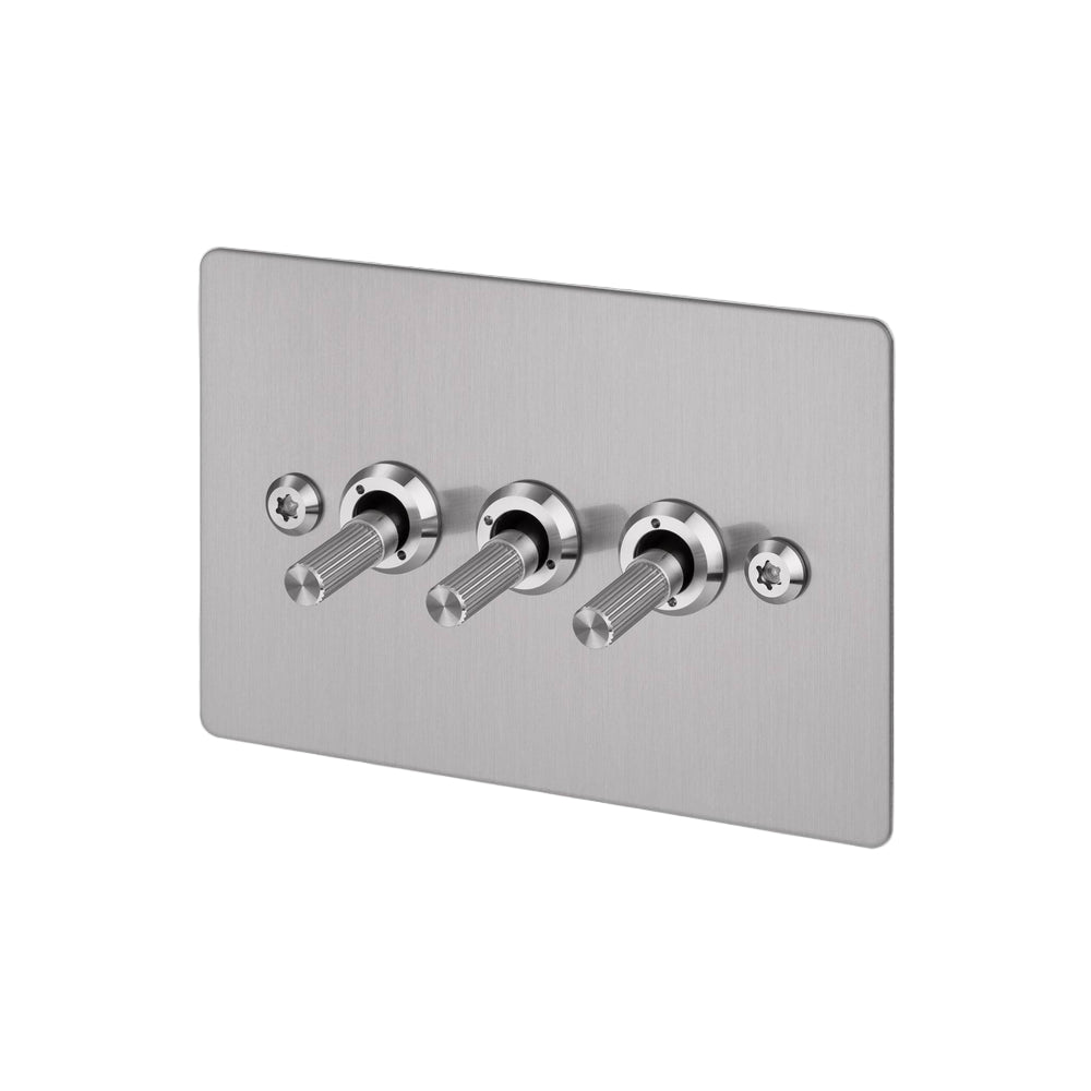 3G Toggle / Horizontal / 2-Way / Linear / Steel