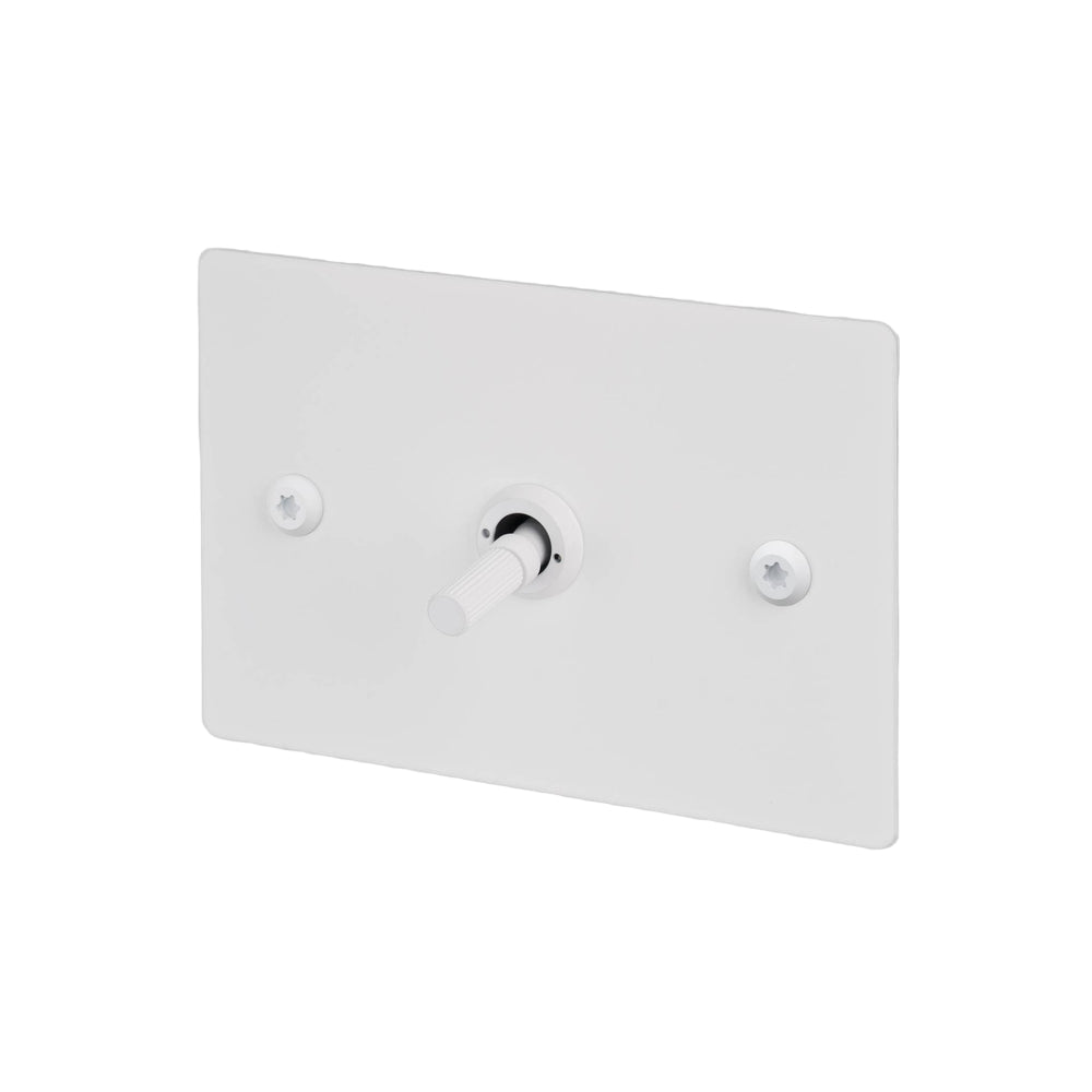 1G Toggle / Horizontal / Retractive / Linear / White