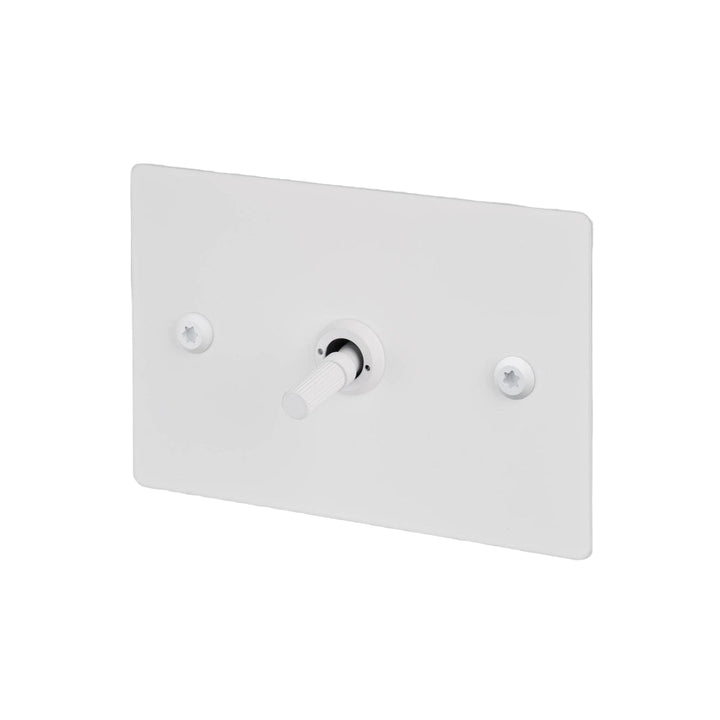 1G Toggle / Horizontal / Retractive / Linear / White