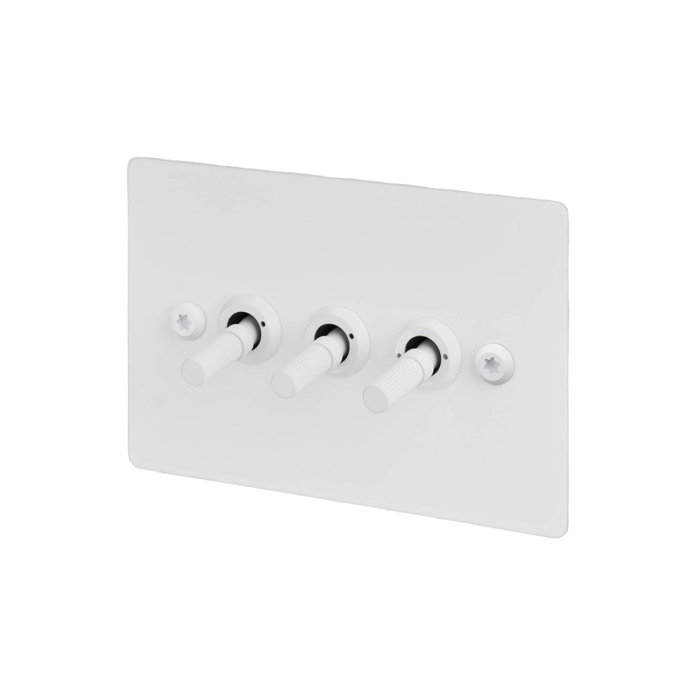 3G Toggle / Horizontal / 2-Way / Linear / White