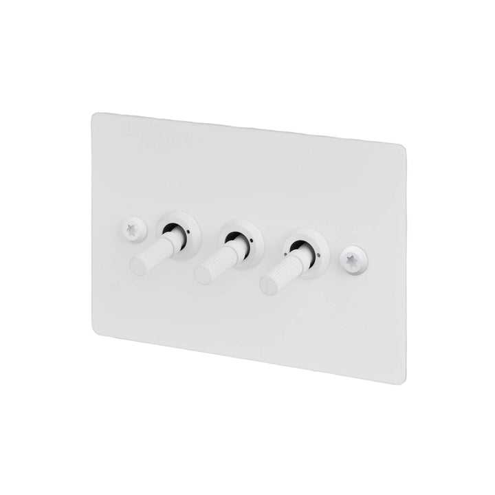 3G Toggle / Horizontal / 2-Way / Linear / White