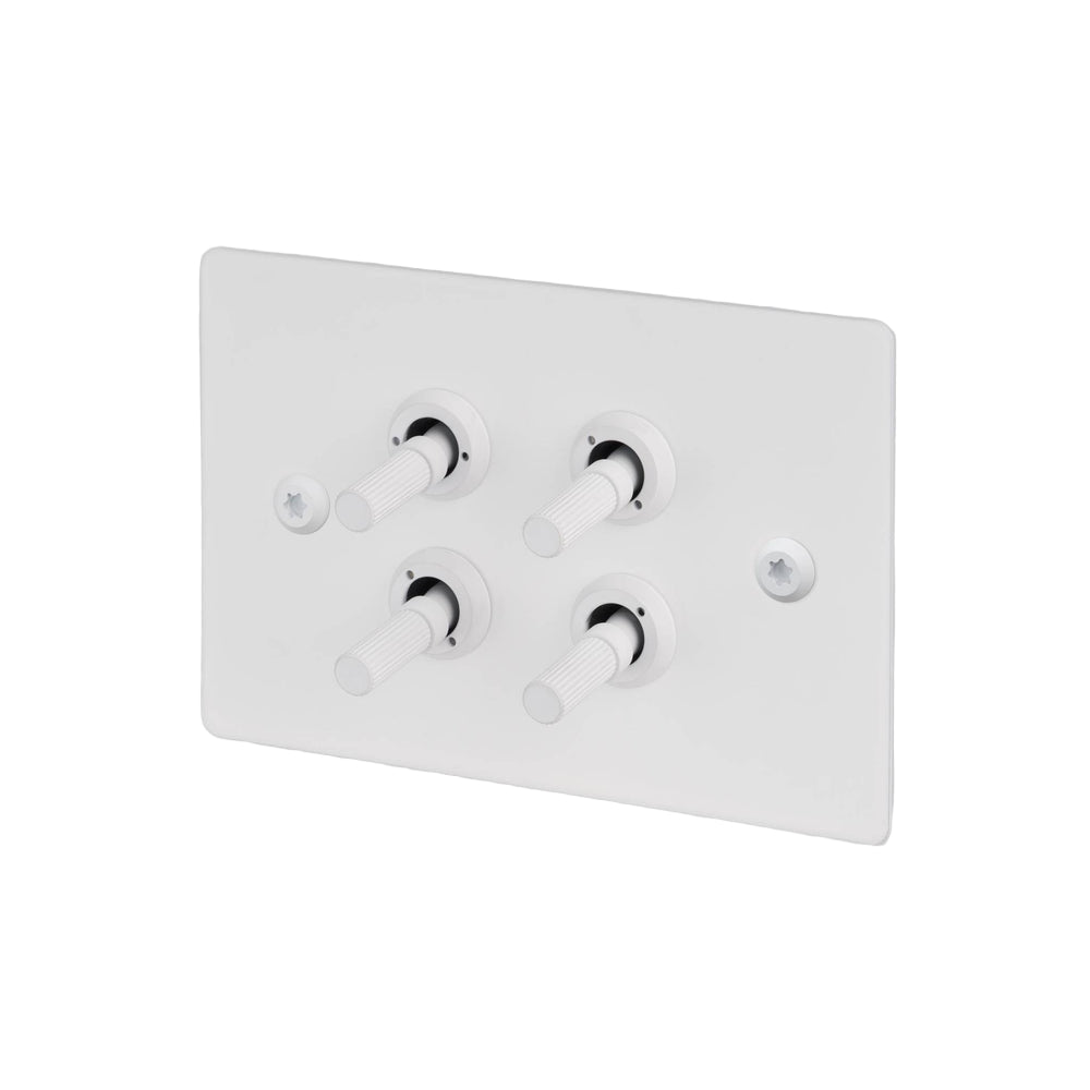 4G Toggle / Horizontal / 2-Way / Linear / White