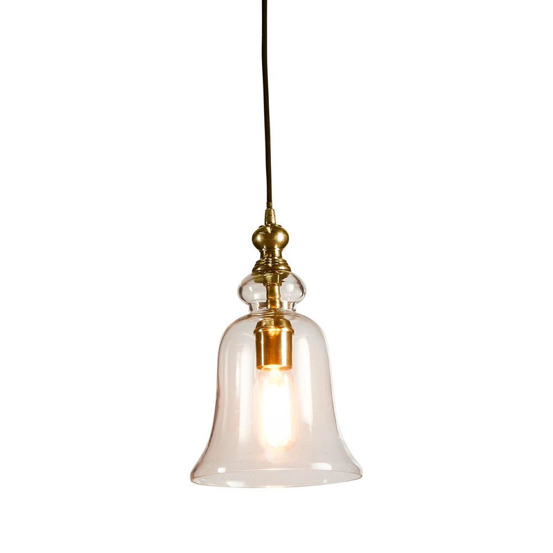 Tivoli Small Pendant Antique Brass