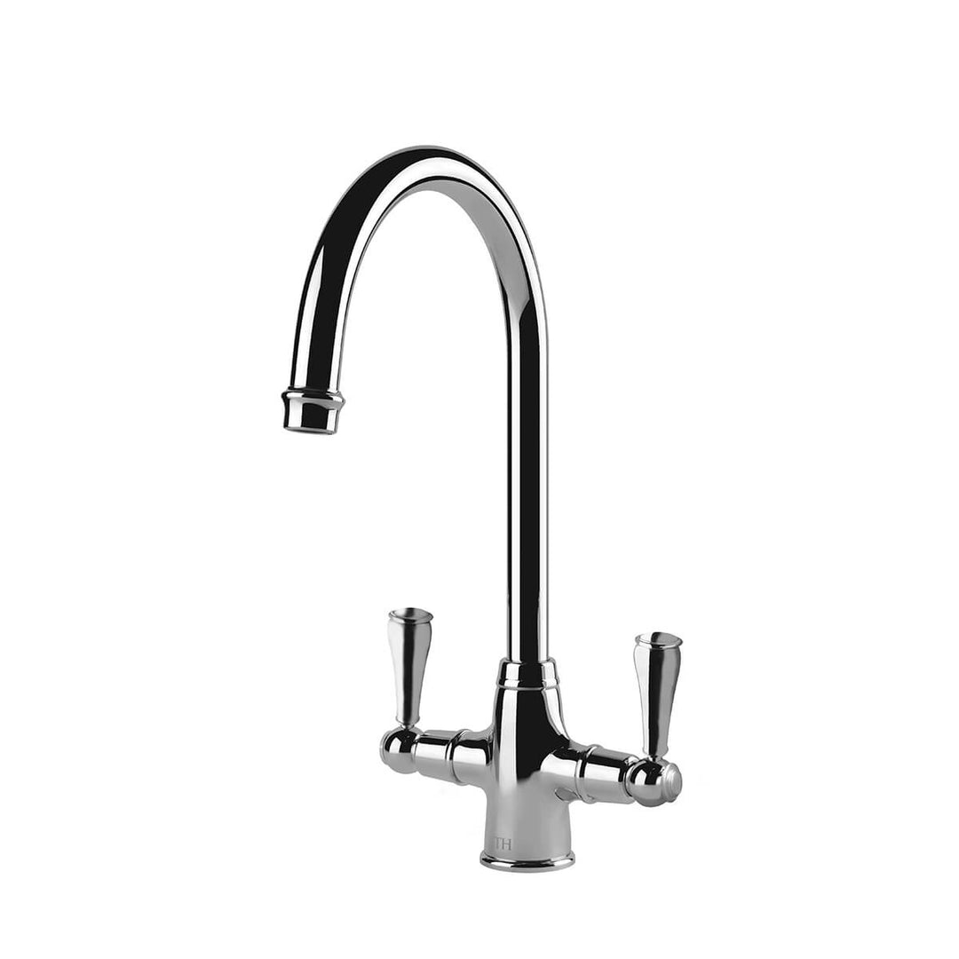 Ludlow Double Sink Mixer Chrome