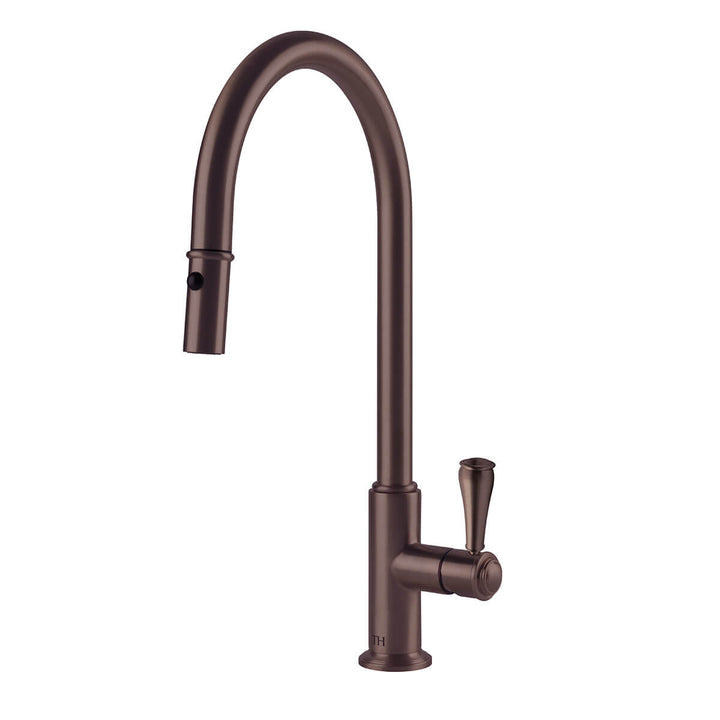 Ludlow Pull Out Sink Mixer English Bronze