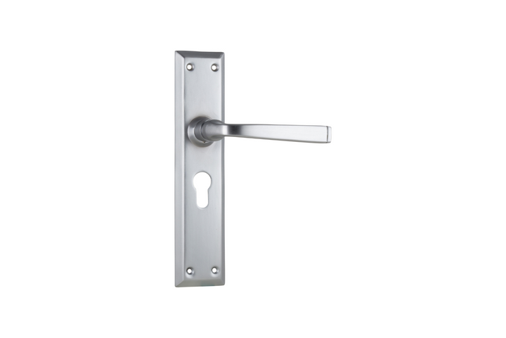 Menton Lever Satin Chrome