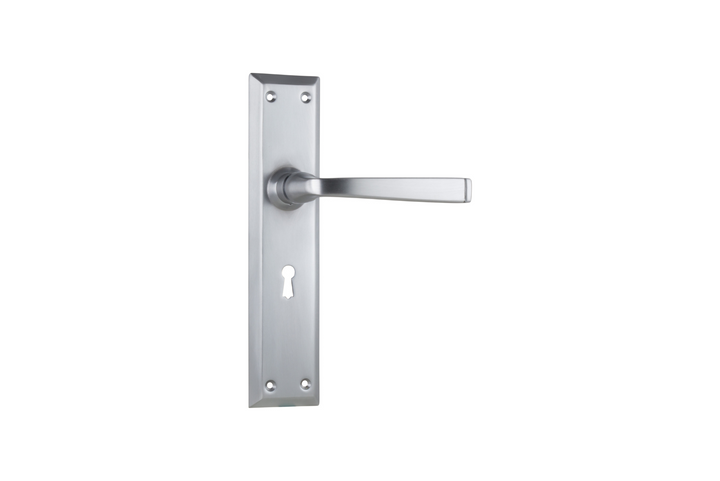 Menton Lever Satin Chrome