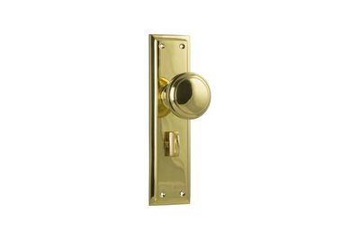 Milton Knob Polished Brass