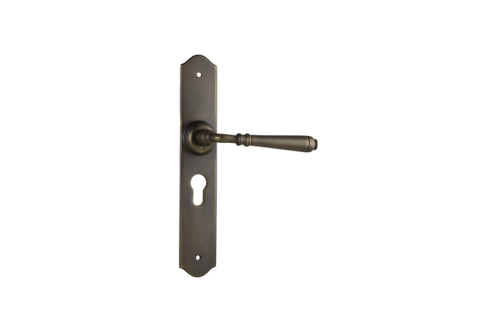 Reims Lever Antique Brass