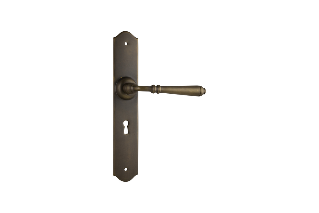 Reims Lever Antique Brass