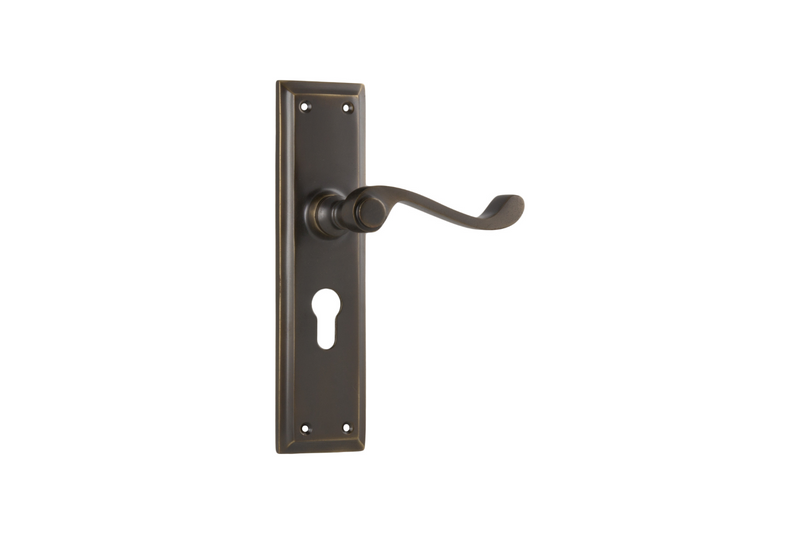 Milton Lever Antique Brass