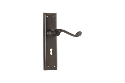 Milton Lever Antique Brass