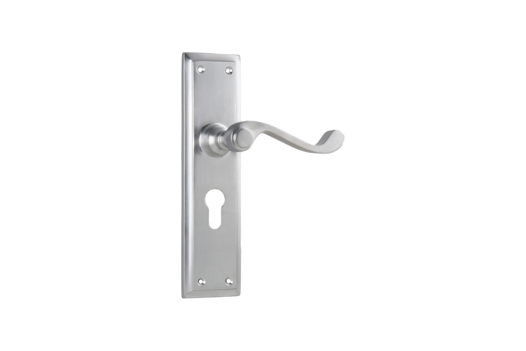 Milton Lever Satin Chrome