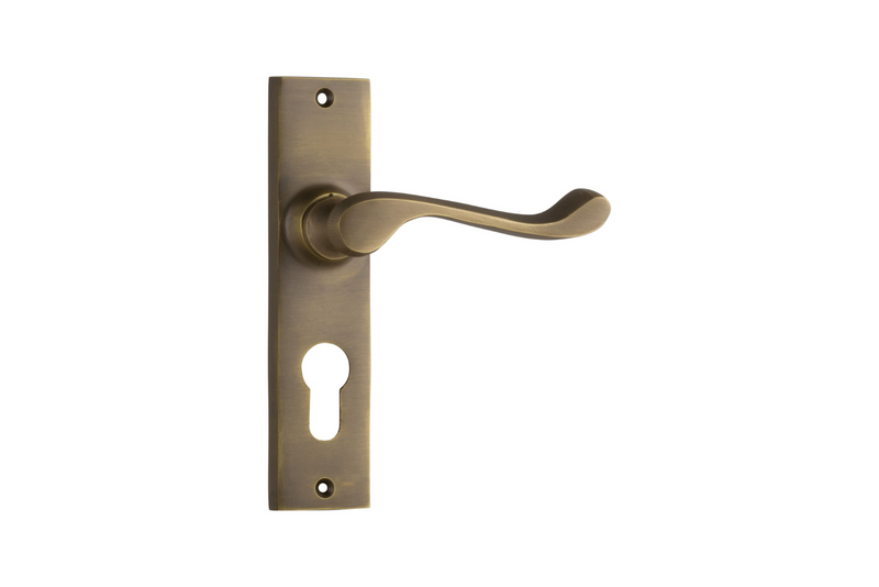 Fremantle Lever Antique Brass