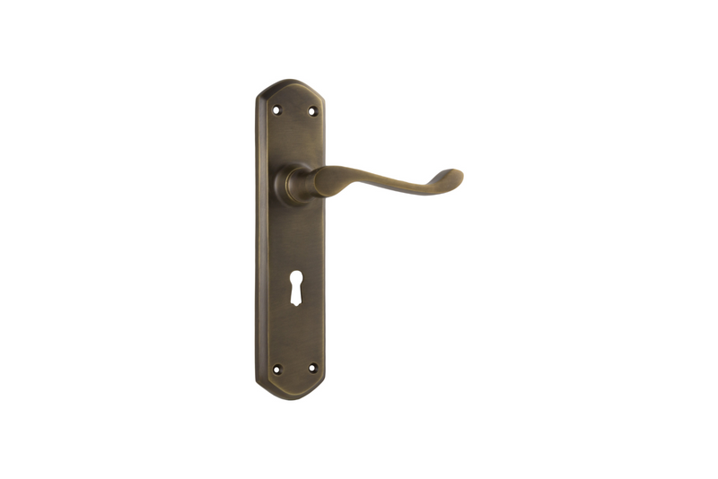 Windsor Lever Antique Brass