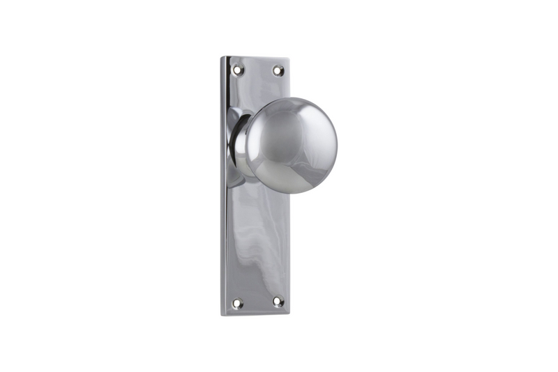 Victorian Knob Polished Chrome