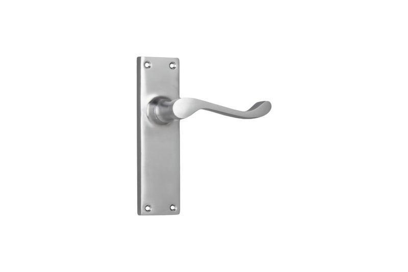 Victorian Lever Satin Chrome