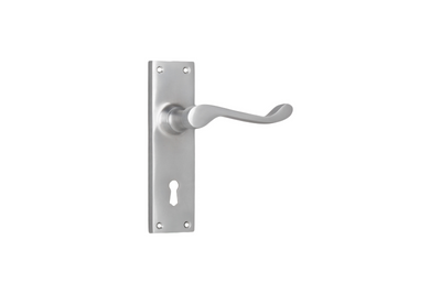 Victorian Lever Satin Chrome