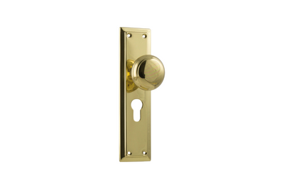 Richmond Knob Polished Brass