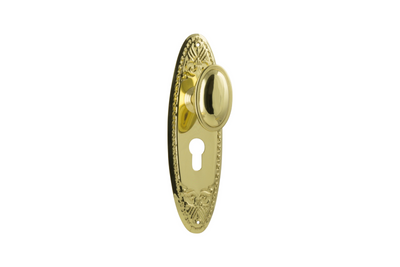 Fitzroy Knob Polished Brass