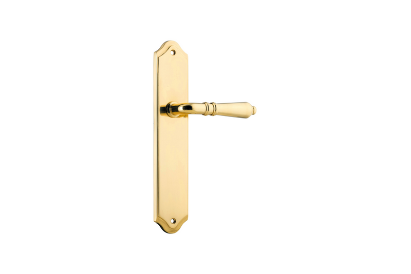 Sarlat Lever Shouldered Polished Brass