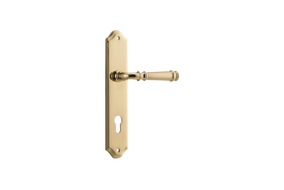 Verona Lever Shouldered Polished Brass