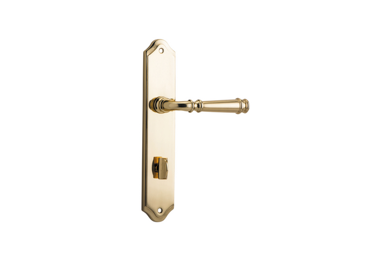 Verona Lever Shouldered Polished Brass